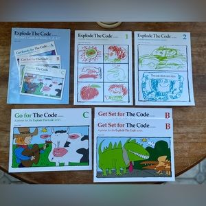 Explode the code workbooks + teacher guide BUNDLE